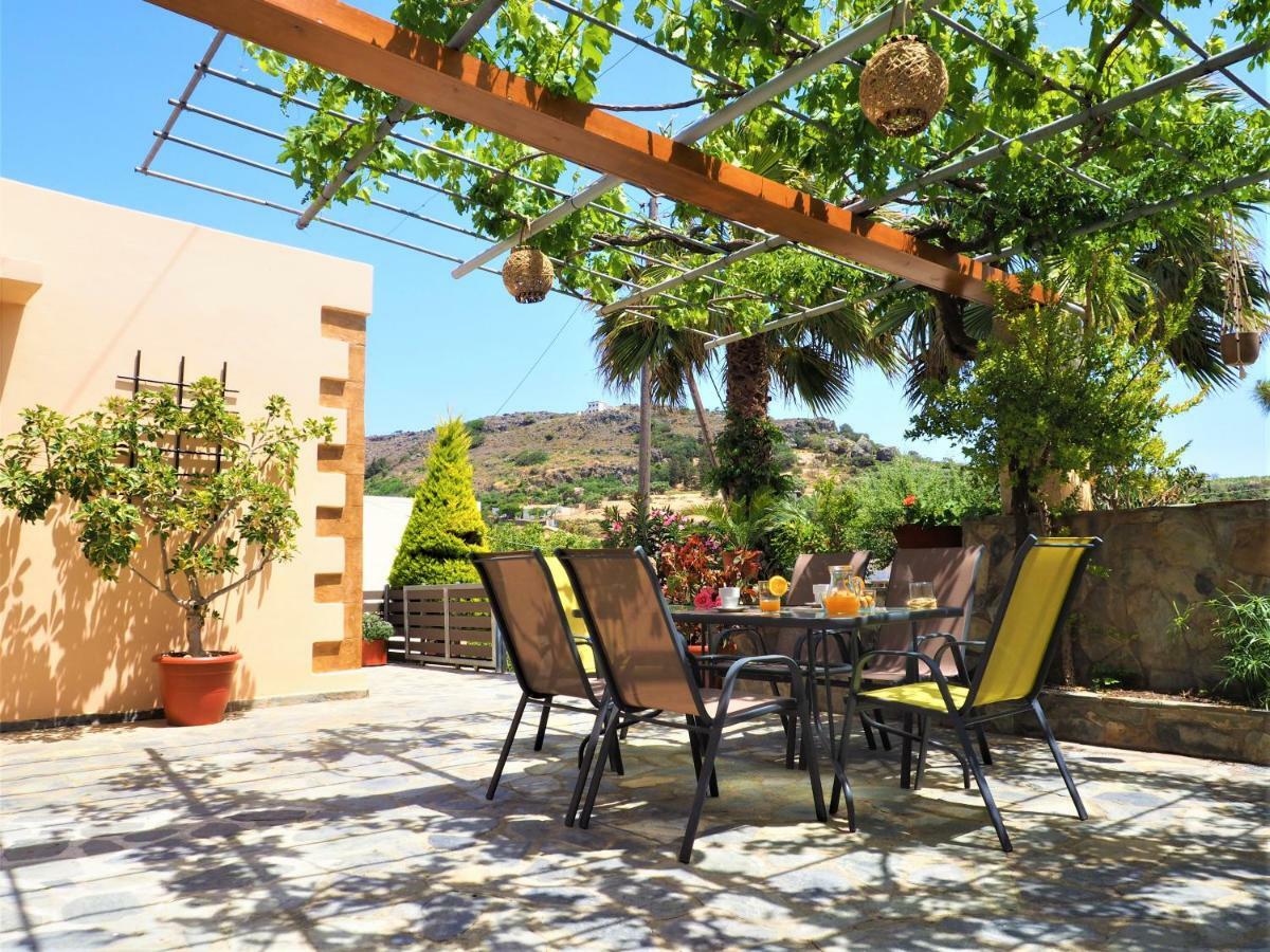 Traditional Cretan Villa Rodhopos Esterno foto