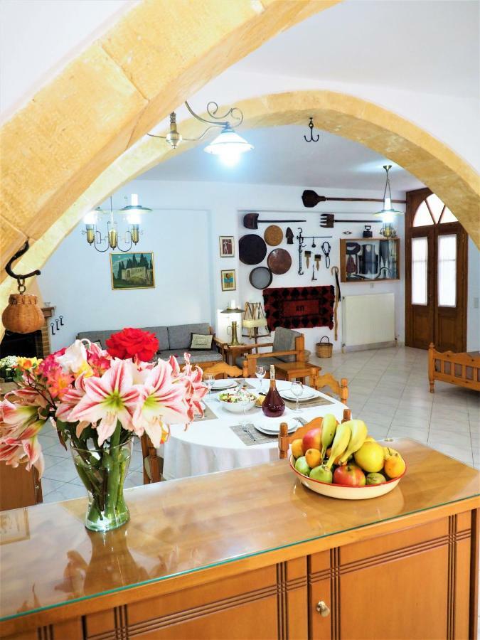 Traditional Cretan Villa Rodhopos Esterno foto